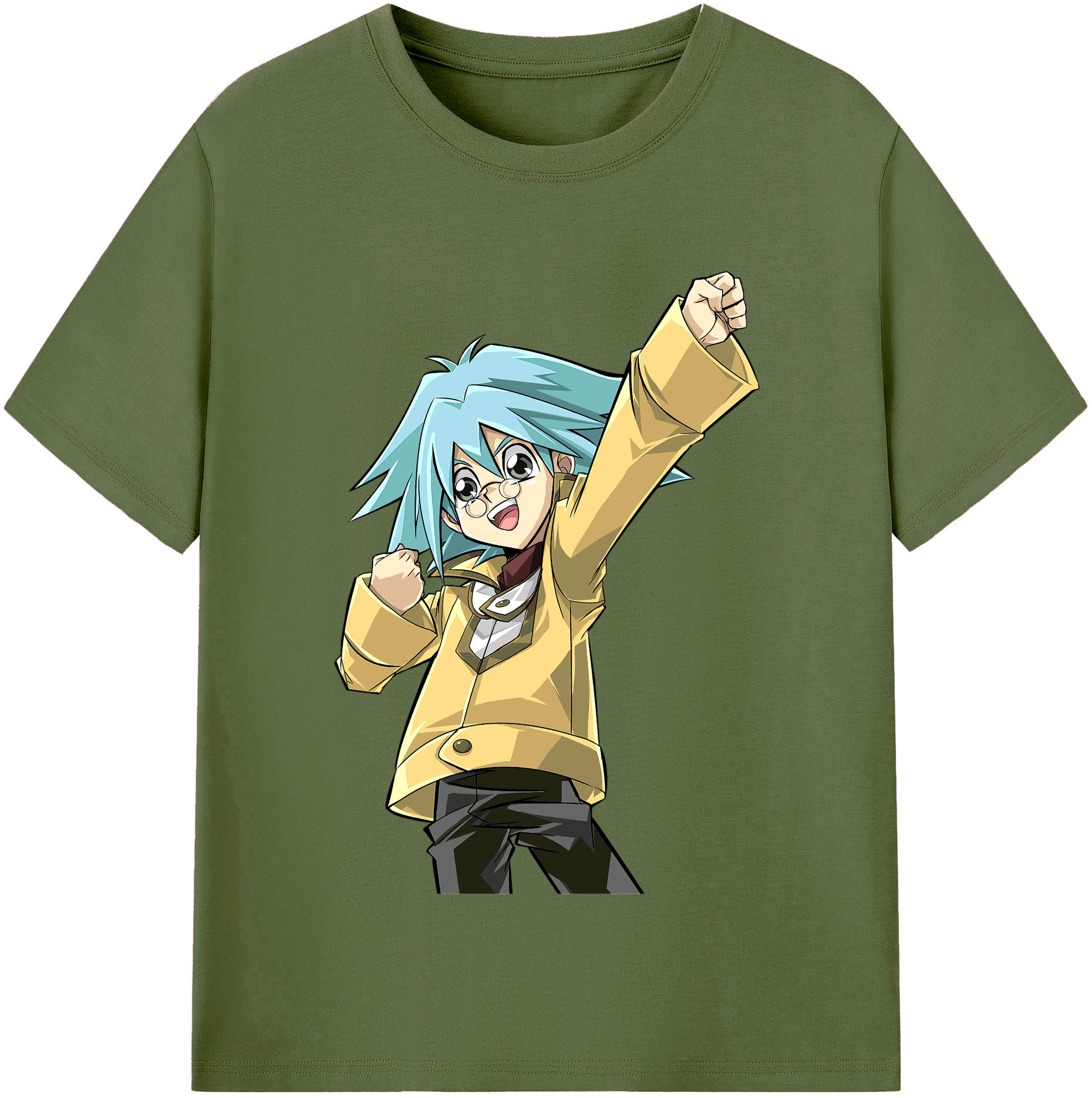 （画像用） 遊☆戯☆王 Yu-Gi-Oh! 綿100％半袖Tシャツ（フロントプリント）